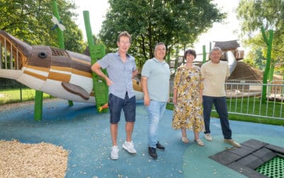 Ouverture de l’aire de jeux près de l’aquarium