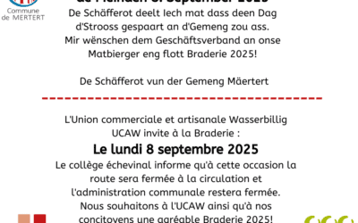 Info Braderie 2025