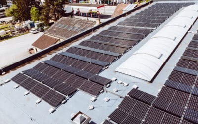 Inauguration de l’installation photovoltaïque sur le toit de l’atelier communal