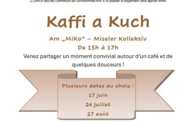 Kaffi a Kuch am « MiKo » – Miseler Kollektiv