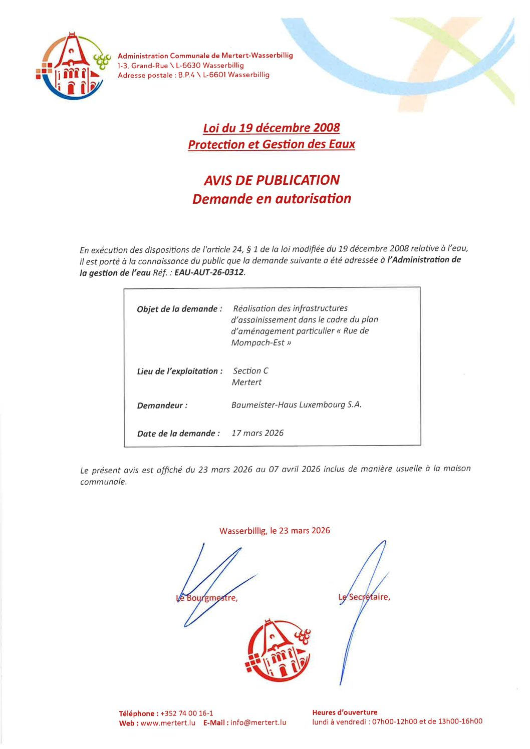 Avis de publication_rue de Mompach Mertert