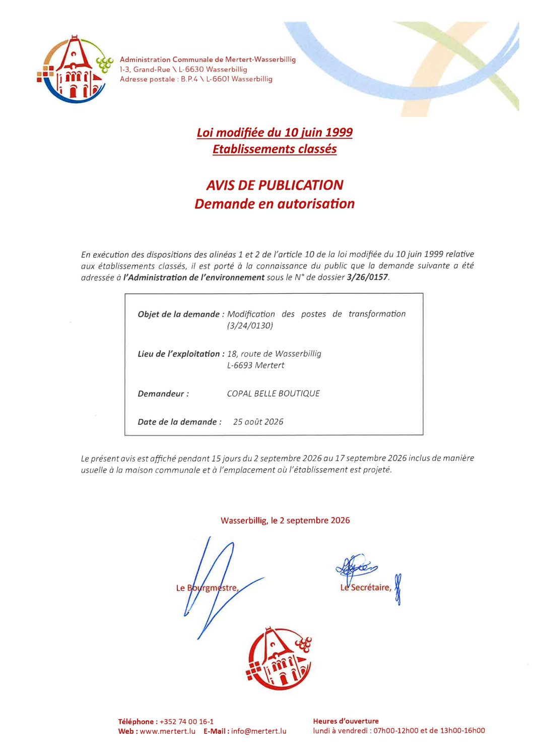 Avis de publication_Copal Belle Boutique_3-260157