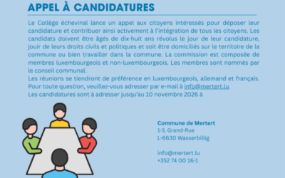 Appel à candidatures : Commission du Vivre-ensemble interculturel