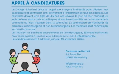 Appel à candidatures : Commission du Vivre-ensemble interculturel